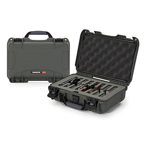 NANUK - Odolný kufr model 909 na 8 nožů - zelený