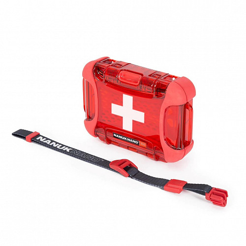 NANUK - Voděodolné pouzdro Nano 310 - First Aid - červené