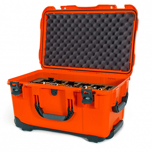 NANUK - Odolný cestovní kufr model 938 na 6 zbraní - oranžový