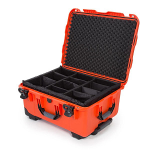 NANUK - Odolný cestovní kufr model 950 na 15 zbraní - oranžový
