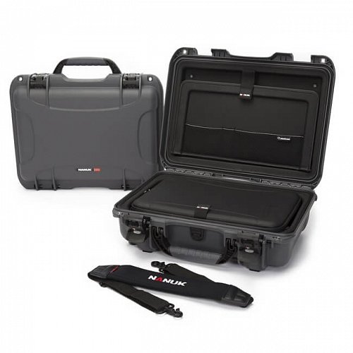 NANUK - Odolný kufr model 923 na laptop - šedý