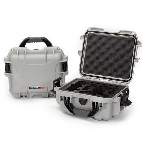NANUK - Odolný kufr model 905 na dron DJI Spark - stříbrný