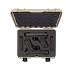 NANUK - Odolný kufr model 910 2UP Glock Pistol - pískový
