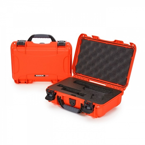NANUK - Odolný kufr model 909 Glock Pistol - oranžový