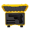 NANUK - Odolný kufr model 909 Classic Pistol - žlutý