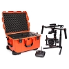 NANUK - Odolný kufr model 960 na gimbal DJI Ronin-MX - šedý